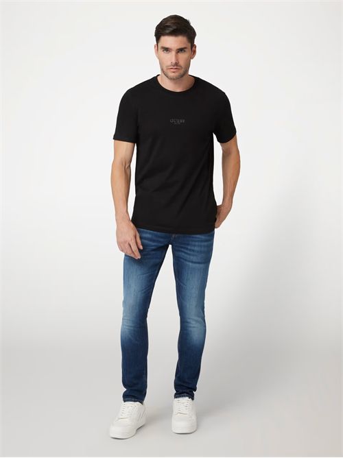 T-shirt logo piccolo GUESS | M2YI72I3Z14/JBLK